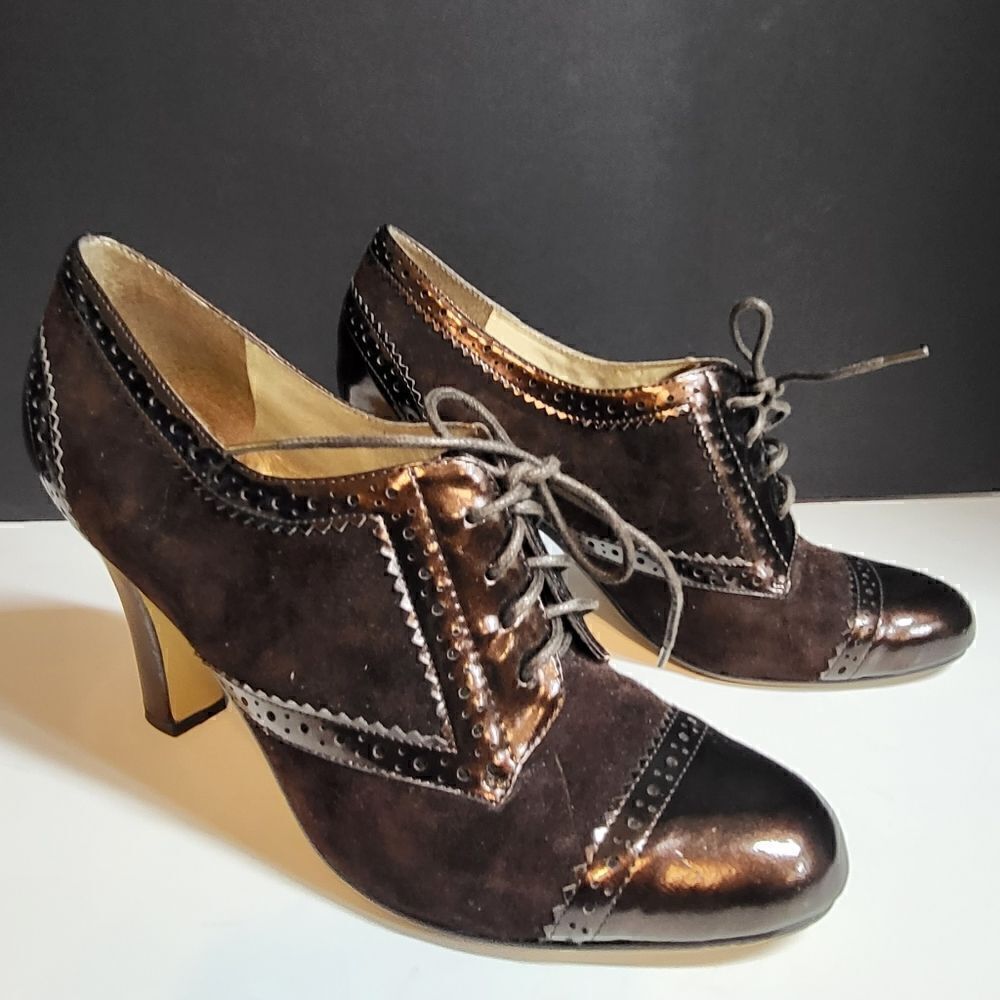 Enzo Angiolini Brown Mary Jane Shoes